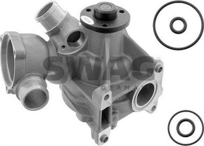SWAG 10 15 0008 водяной насос на MERCEDES-BENZ S-CLASS (W126)