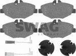 SWAG 10 91 6452 комплект тормозных колодок, дисковый тормоз на MERCEDES-BENZ S-CLASS (W220)