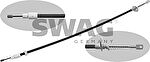 SWAG 10 93 4905 Трос, стояночная тормозная система