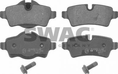 SWAG 11 91 6742 комплект тормозных колодок, дисковый тормоз на MINI MINI Roadster (R59)