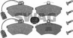 SWAG 30 91 6316 комплект тормозных колодок, дисковый тормоз на VW GOLF III (1H1)