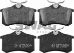 SWAG 30 91 6457 комплект тормозных колодок, дисковый тормоз на VW PASSAT Variant (3B6)