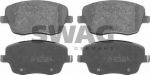SWAG 30 91 6484 комплект тормозных колодок, дисковый тормоз на SKODA FABIA