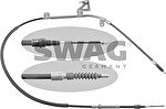 SWAG 30 93 2463 трос, стояночная тормозная система на VW PASSAT Variant (3B6)