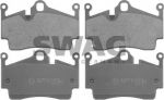 SWAG 38 91 6758 комплект тормозных колодок, дисковый тормоз на PORSCHE BOXSTER (987)