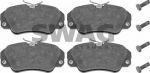 SWAG 40 91 6031 комплект тормозных колодок, дисковый тормоз на OPEL OMEGA B (25_, 26_, 27_)