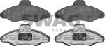 SWAG 50 91 6038 комплект тормозных колодок, дисковый тормоз на FORD ESCORT VII (GAL, AAL, ABL)