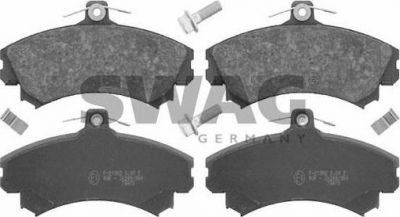 SWAG 55 91 6213 комплект тормозных колодок, дисковый тормоз на VOLVO V40 универсал (VW)