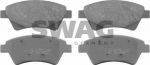 SWAG 60 91 6477 комплект тормозных колодок, дисковый тормоз на RENAULT MEGANE II седан (LM0/1_)