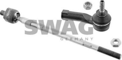 SWAG 60 93 7632 поперечная рулевая тяга на RENAULT CLIO III (BR0/1, CR0/1)