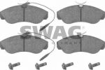 SWAG 62 91 6069 комплект тормозных колодок, дисковый тормоз на PEUGEOT BOXER автобус (230P)
