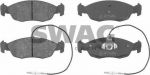 SWAG 62 91 6259 комплект тормозных колодок, дисковый тормоз на PEUGEOT 306 (7B, N3, N5)