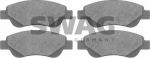 SWAG 62 91 6589 комплект тормозных колодок, дисковый тормоз на PEUGEOT 108