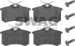 SWAG 62 91 6834 комплект тормозных колодок, дисковый тормоз на DS DS 4 / DS 4 CROSSBACK