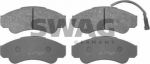 SWAG 70 91 6663 комплект тормозных колодок, дисковый тормоз на PEUGEOT BOXER автобус (230P)