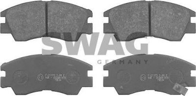 SWAG 80 91 6128 комплект тормозных колодок, дисковый тормоз на MITSUBISHI L 300 автобус (P0_W, P1_W, P2_W)