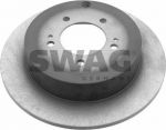 SWAG 80929309 Диск торм. зад. Mitsubishi, Peugeot 4007, Citroen 03>