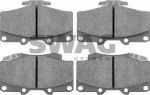 SWAG 81 91 6537 комплект тормозных колодок, дисковый тормоз на TOYOTA LAND CRUISER 80 (_J8_)