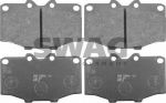 SWAG 81 91 6579 комплект тормозных колодок, дисковый тормоз на TOYOTA LAND CRUISER (_J6_)