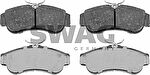 SWAG 82 91 6201 комплект тормозных колодок, дисковый тормоз на NISSAN PRIMERA (P10)