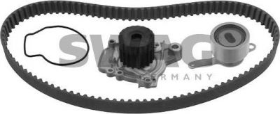 SWAG 85 93 2891 водяной насос + комплект зубчатого ремня на HONDA CIVIC VI Hatchback (EJ, EK)