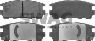 SWAG 89 91 6631 комплект тормозных колодок, дисковый тормоз на OPEL ANTARA