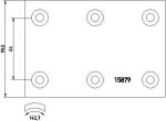 Textar 1587906 комплект тормозных башмаков, барабанные тормоза на MAN L 2000