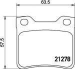 Textar 2127803 комплект тормозных колодок, дисковый тормоз на PEUGEOT 406 Break (8E/F)