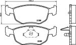 Textar 2135803 комплект тормозных колодок, дисковый тормоз на AC COBRA Mk IV (291N)