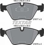 Textar 2167781 комплект тормозных колодок, дисковый тормоз на 5 (E39)
