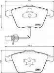 Textar 2376381 комплект тормозных колодок, дисковый тормоз на AUDI A6 Allroad (4FH, C6)