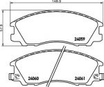 TEXTAR Колодки торм.пер. Hyundai Terracan 01> (2405901)