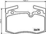 Textar 2447801 комплект тормозных колодок, дисковый тормоз на MINI MINI Roadster (R59)
