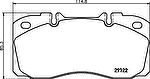TEXTAR Колодки дисковые 29122 174,8x85,3x22 IVECO (29122, 2912204)