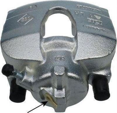 Textar 38078100 тормозной суппорт на RENAULT LAGUNA II (BG0/1_)