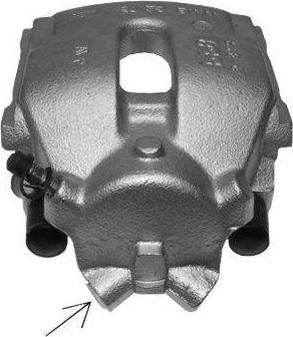 Textar 38133600 тормозной суппорт на X3 (E83)