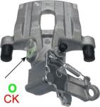Textar 38183400 тормозной суппорт на OPEL SIGNUM