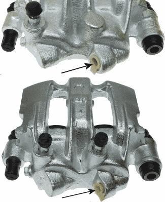 Textar 38191500 тормозной суппорт на VOLVO 740 Kombi (745)