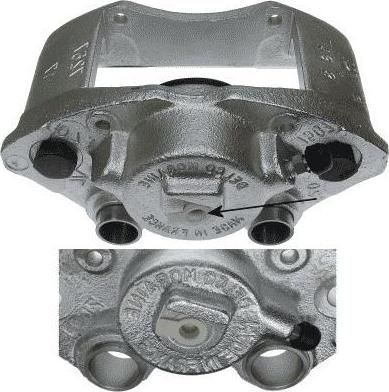 Textar 38208000 тормозной суппорт на OPEL ASCONA C (81_, 86_, 87_, 88_)