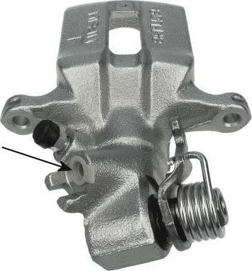 Textar 38214100 тормозной суппорт на HONDA CIVIC VII седан (ES)