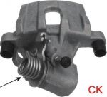 Textar 38241700 тормозной суппорт на VOLVO C70 II кабрио