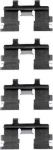 Textar 82027400 комплектующие, колодки дискового тормоза на NISSAN PRAIRIE (M10, NM10)