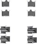 Textar 82027900 комплектующие, колодки дискового тормоза на MITSUBISHI GALANT III (E1_A)