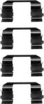 Textar 82050400 комплектующие, колодки дискового тормоза на HONDA ACCORD IV (CB)