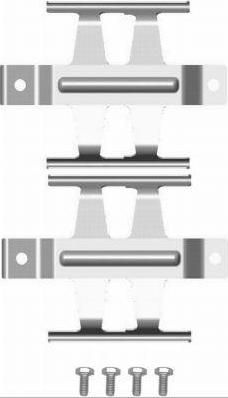 Textar 82502200 комплектующие, колодки дискового тормоза на MERCEDES-BENZ T2/LN1 фургон/универсал