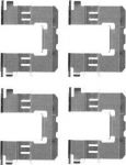Textar 82511900 комплектующие, колодки дискового тормоза на NISSAN PATROL GR V Wagon (Y61)