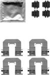 Textar 82517400 комплектующие, колодки дискового тормоза на HYUNDAI SANTA FE II (CM)