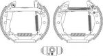 Textar 84018205 комплект тормозных колодок на VW POLO CLASSIC (6KV2)