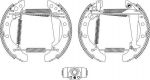 Textar 84018301 комплект тормозных колодок на AUDI 80 (89, 89Q, 8A, B3)