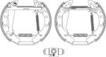 Textar 84044708 комплект тормозных колодок на VW GOLF III (1H1)